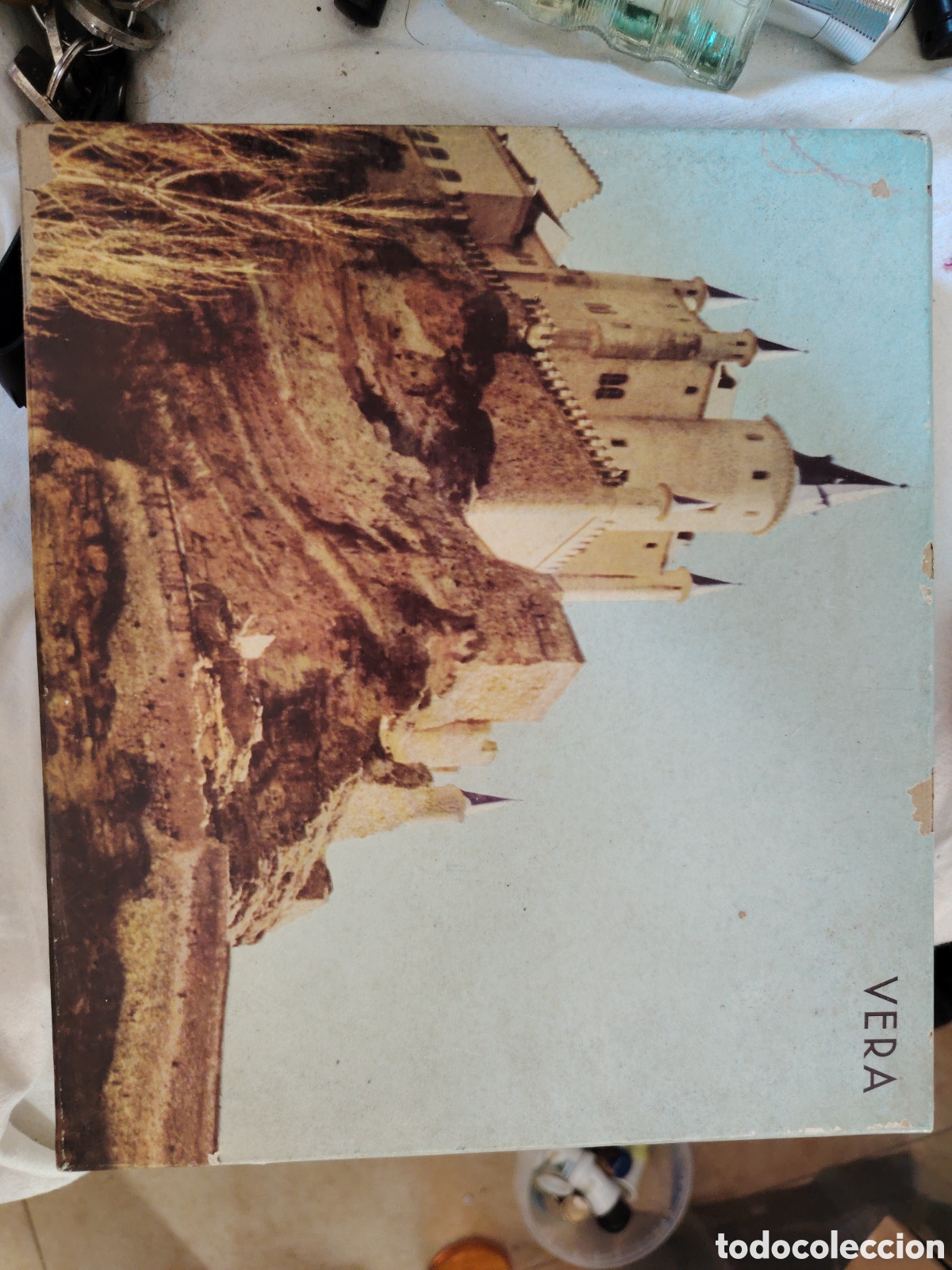 Vintage: Estuche colonia vera lavanda vieja jabones