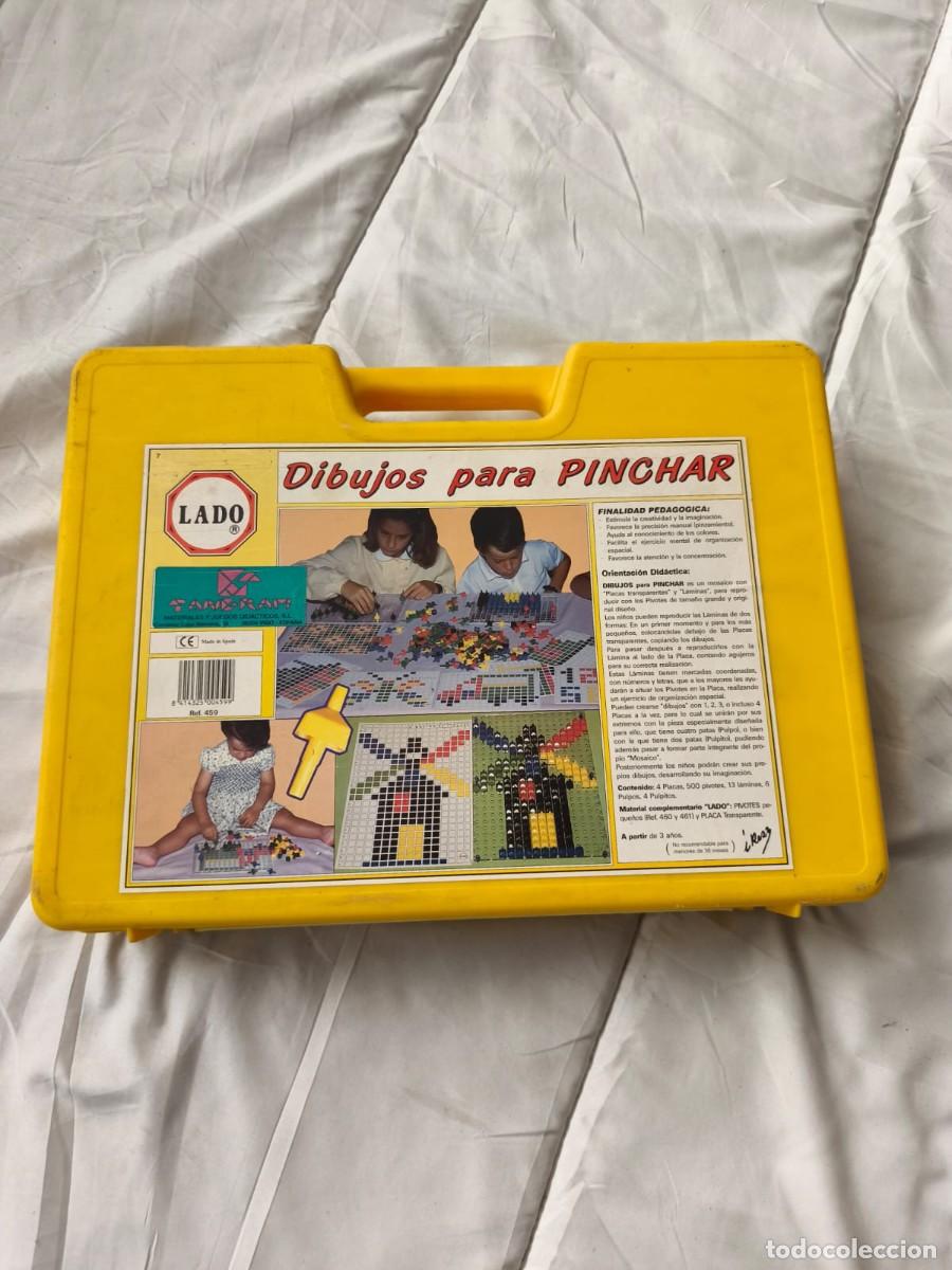 Vintage: Juego educativo ⁠Dibujos para Pinchar (Maleta Grande) de la marca espa&ntilde;ola ⁠LAD