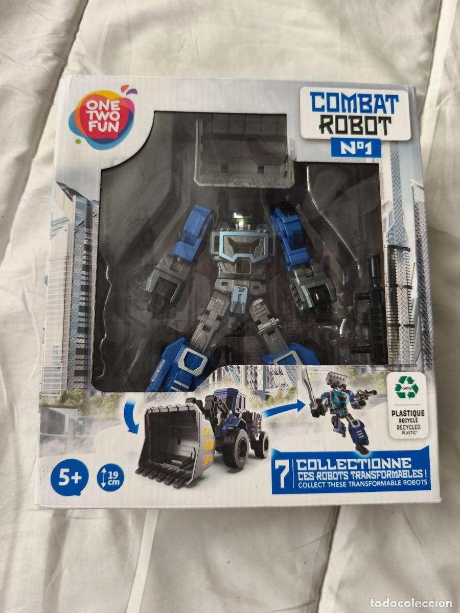 Vintage: Combat Robot N&ordm;1 de la marca propia de Alcampo, ⁠One Two Fun.