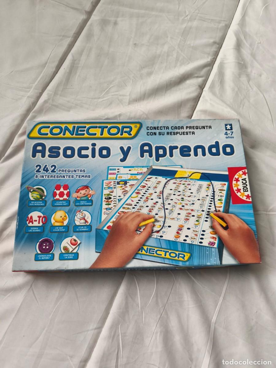 Vintage: Juego educativo ⁠Conector Asocio y Aprendo de la marca Educa.