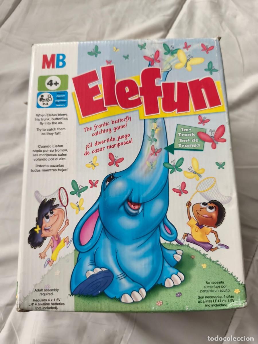 Vintage: Juego de mesa Elefun de Milton Bradley (MB),