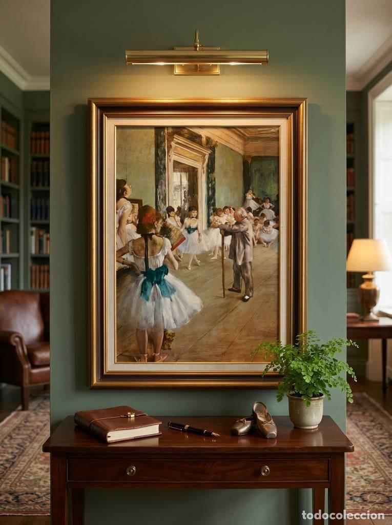 Vintage: CLASE DE BAILE DE EDGAR DEGAS