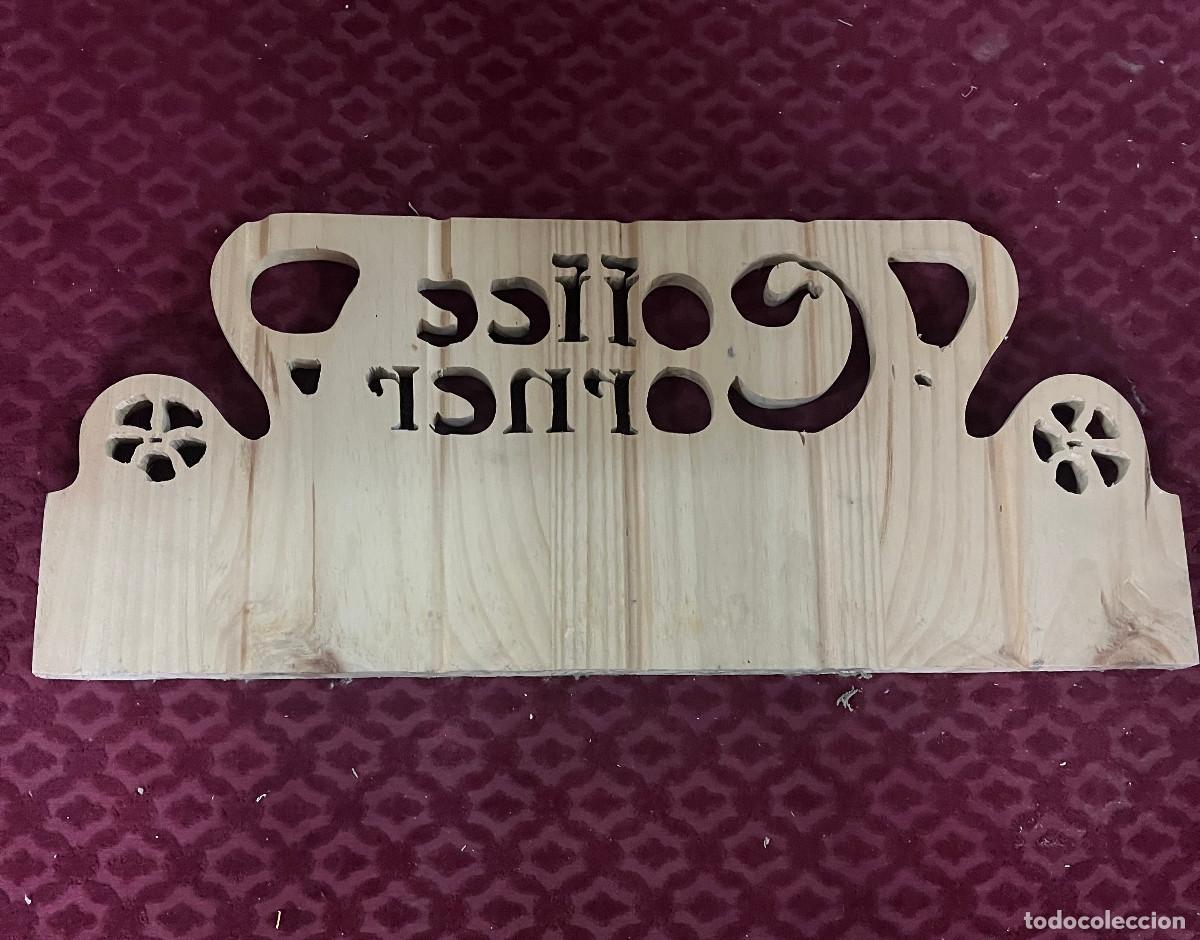 Vintage: Cartel de madera Coffee Corner - Foto 4