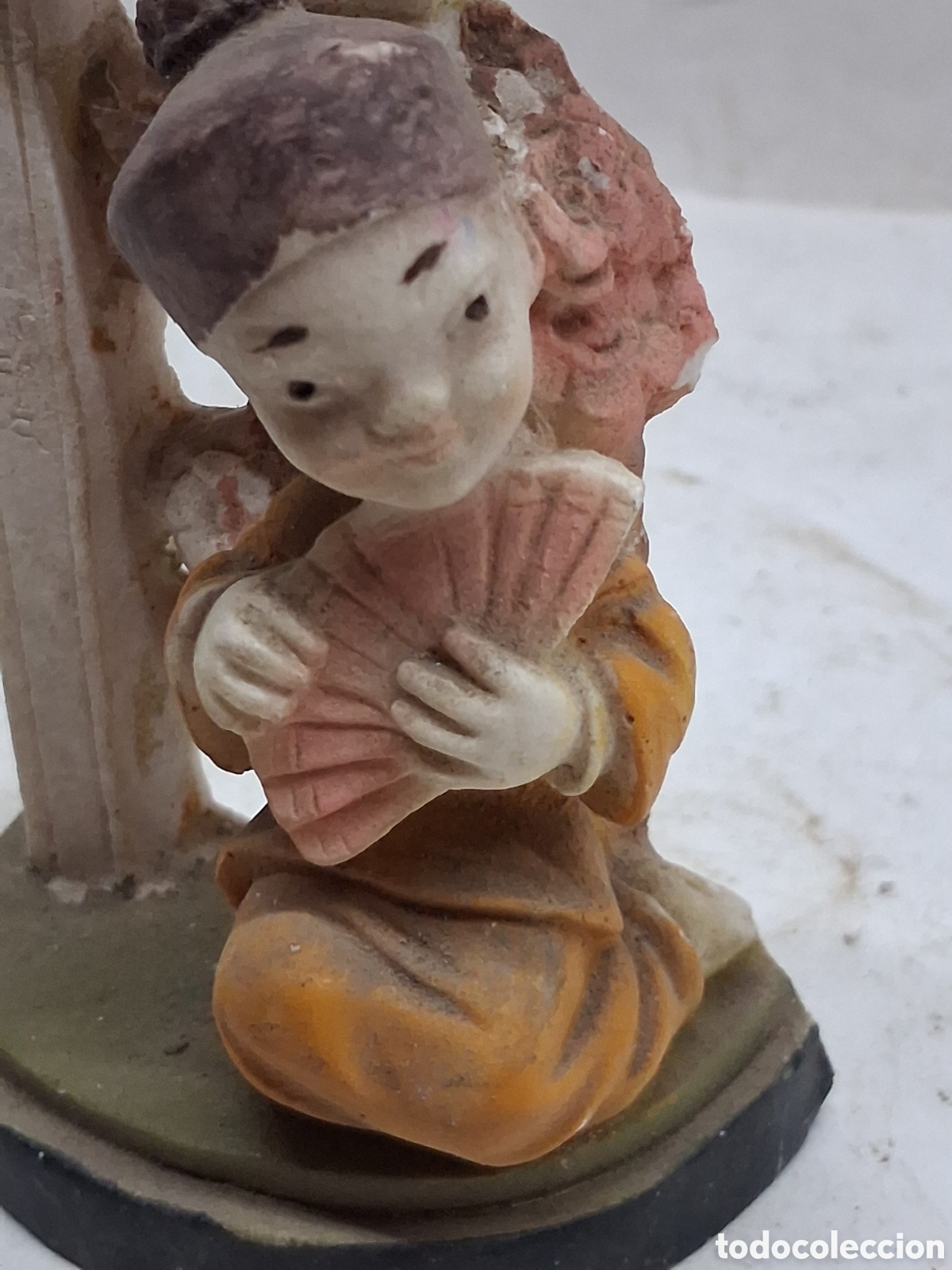 Vintage: Figura Geisha alabastro? - Foto 2