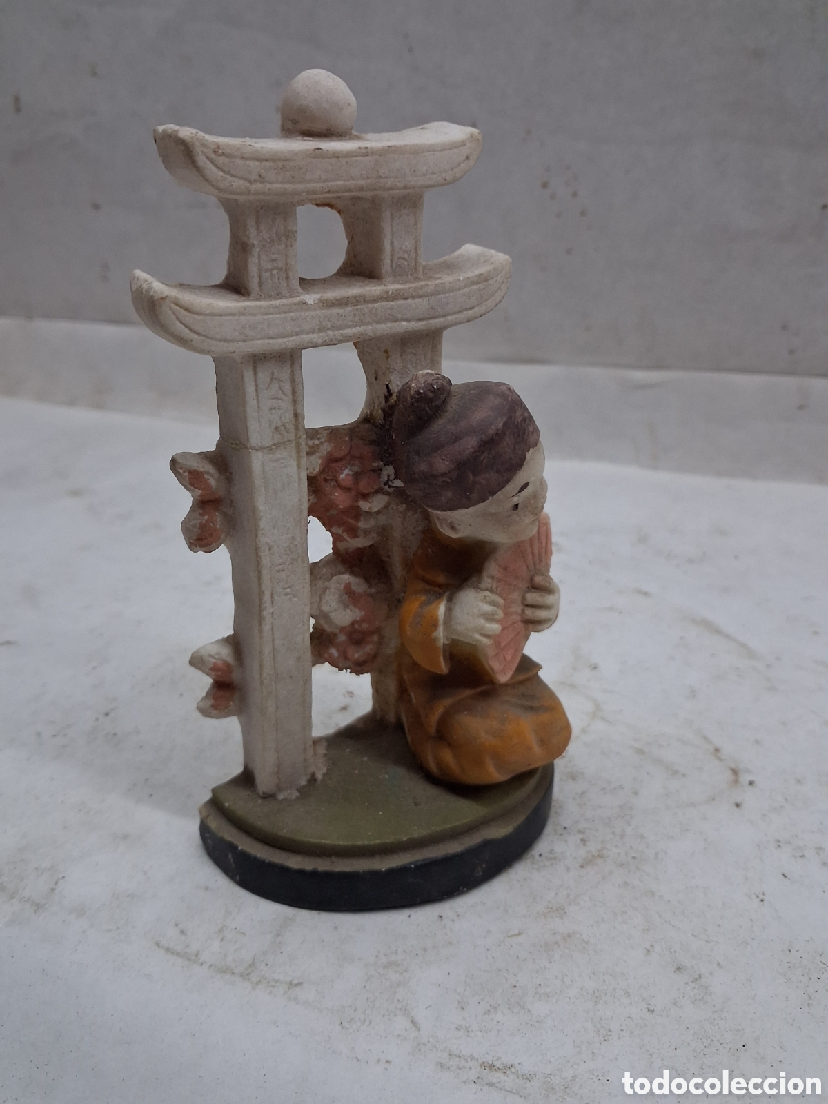 Vintage: Figura Geisha alabastro? - Foto 4