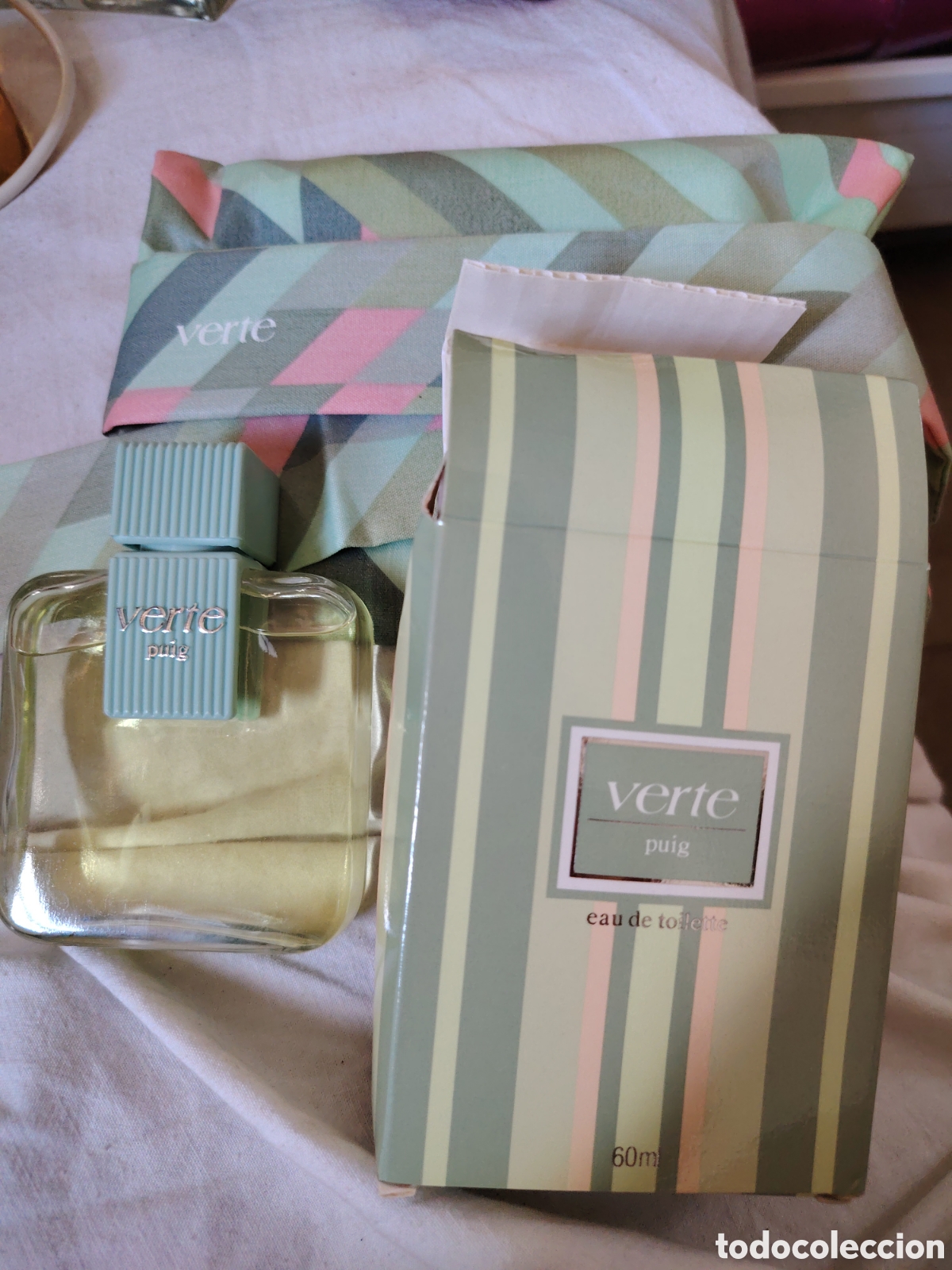 Vintage: Colonia verte de puig con regalo