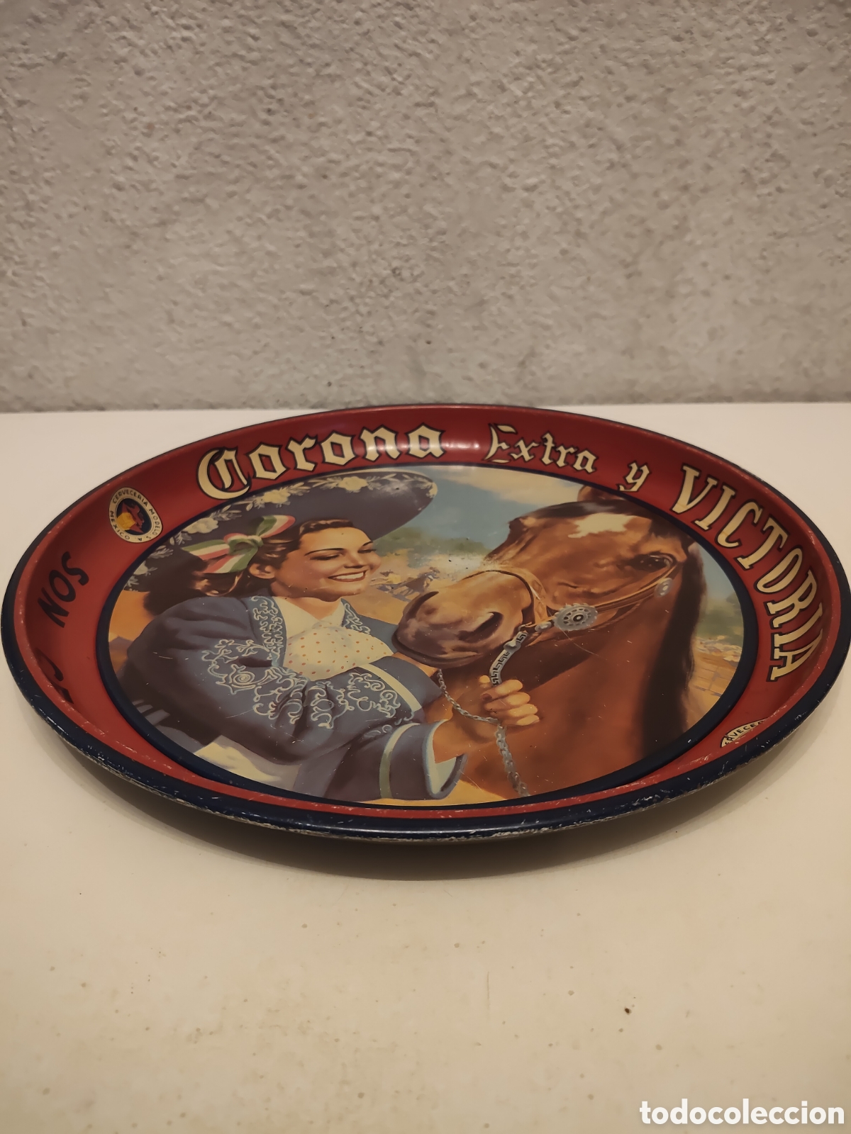 Vintage: BANDEJA CORONA EXTRA Y FUNDA VICTORIA - Foto 2