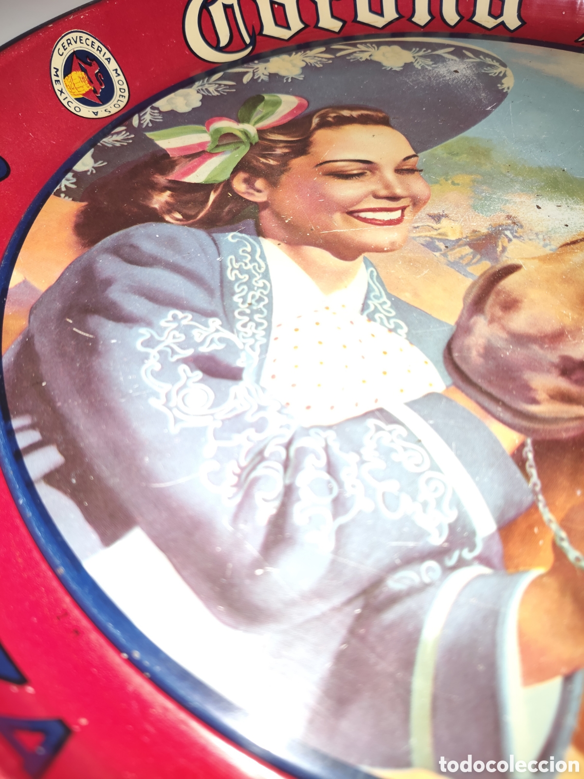 Vintage: BANDEJA CORONA EXTRA Y FUNDA VICTORIA - Foto 3