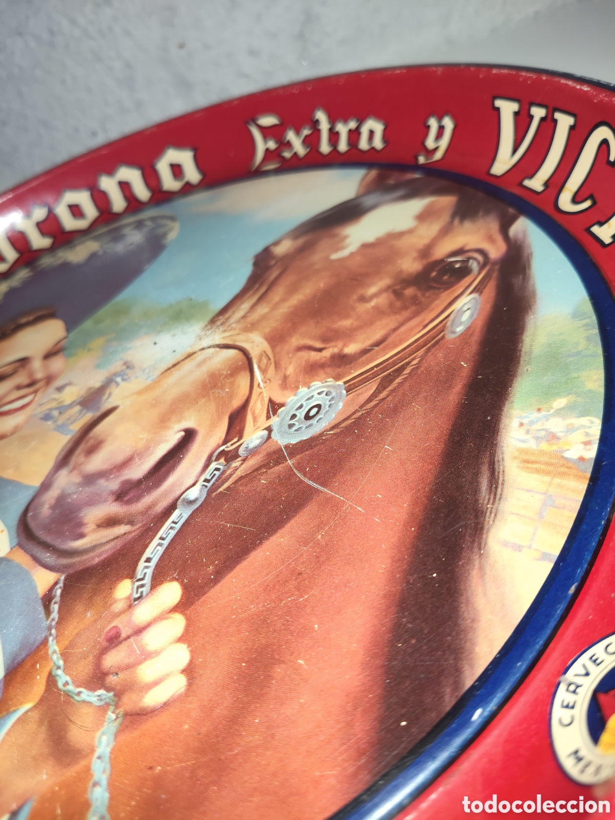 Vintage: BANDEJA CORONA EXTRA Y FUNDA VICTORIA - Foto 4
