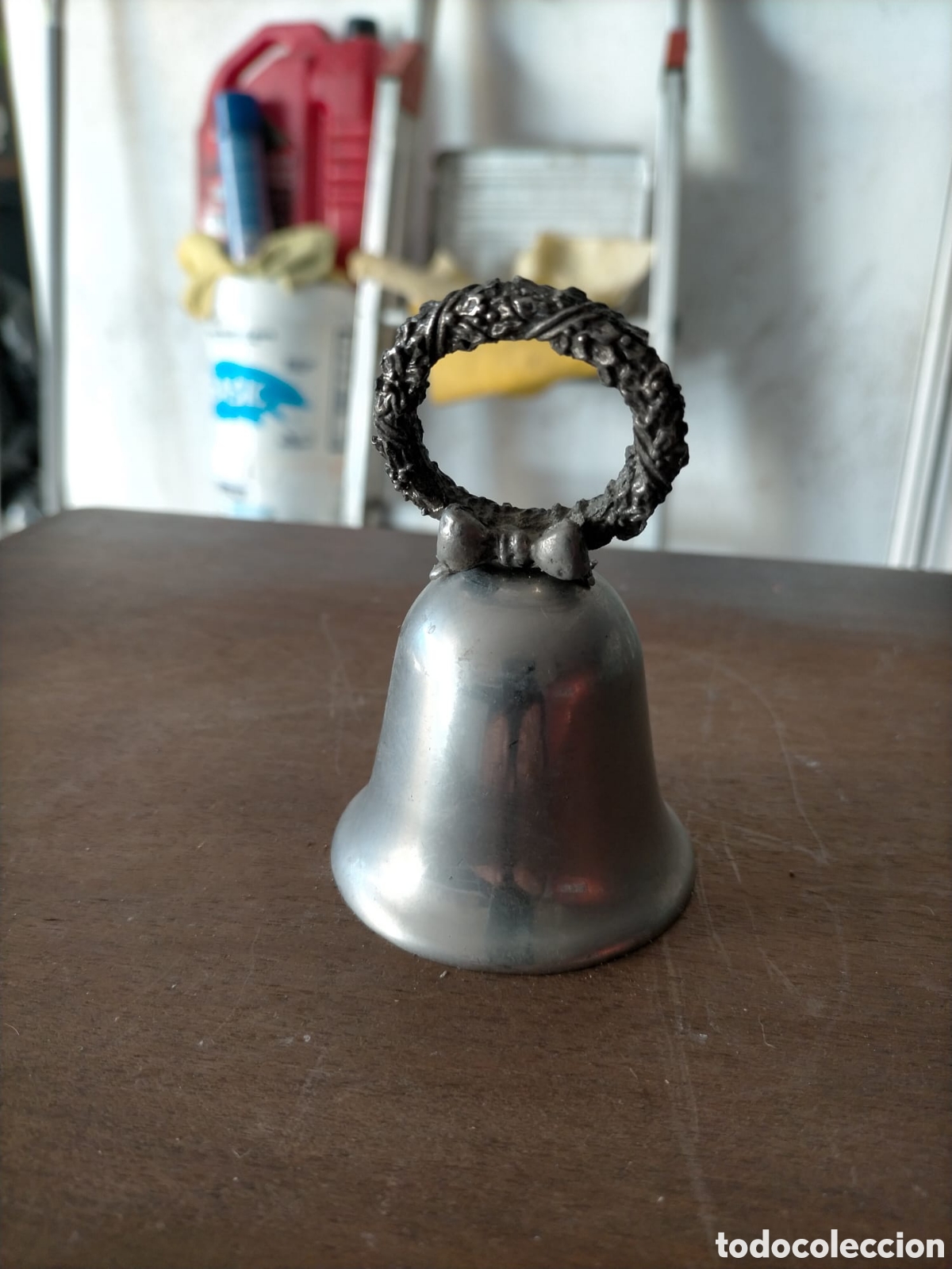 Vintage: CAMPANA DECORATIVA DE MANO JJ
