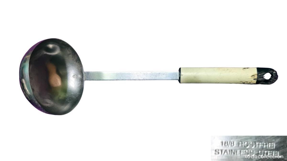Vintage: Cuchar&oacute;n de Servicio Vintage - Acero Inoxidable 18/8