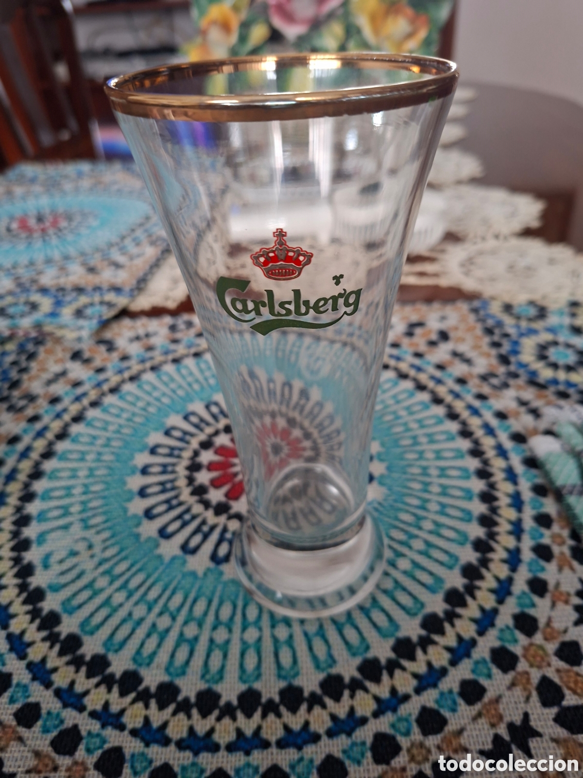 Vintage: Vasos cerveza Calsberg
