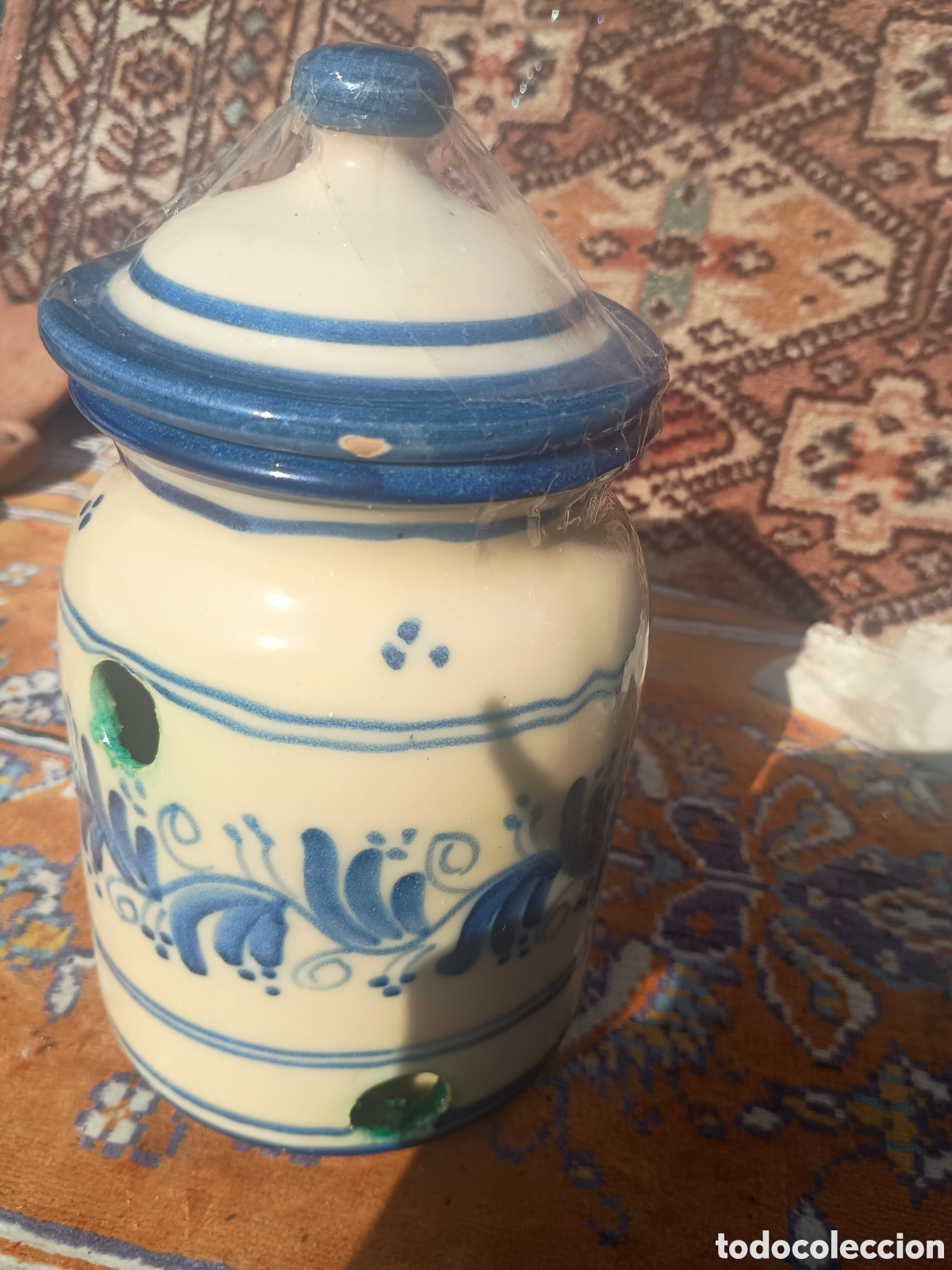 Vintage: Recipiente frasco ajos - Foto 3