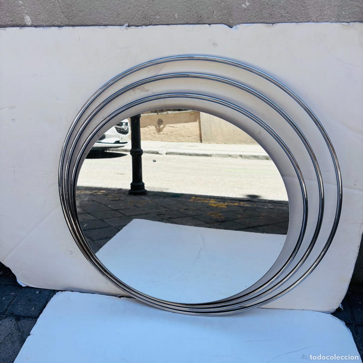 Vintage: ESPEJO DE PARED 65 cm DIAMETRO 1970