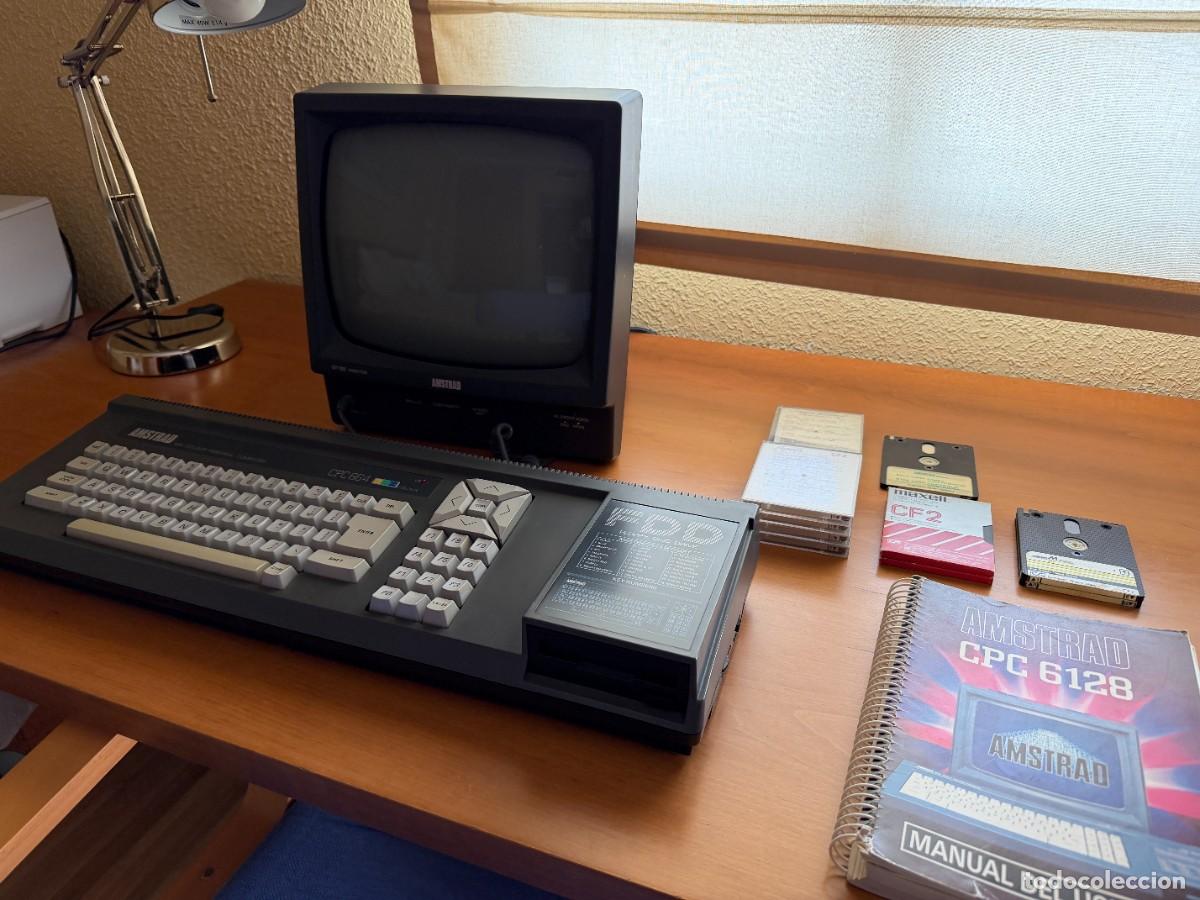 Vintage: Amstrad CPC 664 y monitor Gt 65 guardados hace 30 a&ntilde;os.