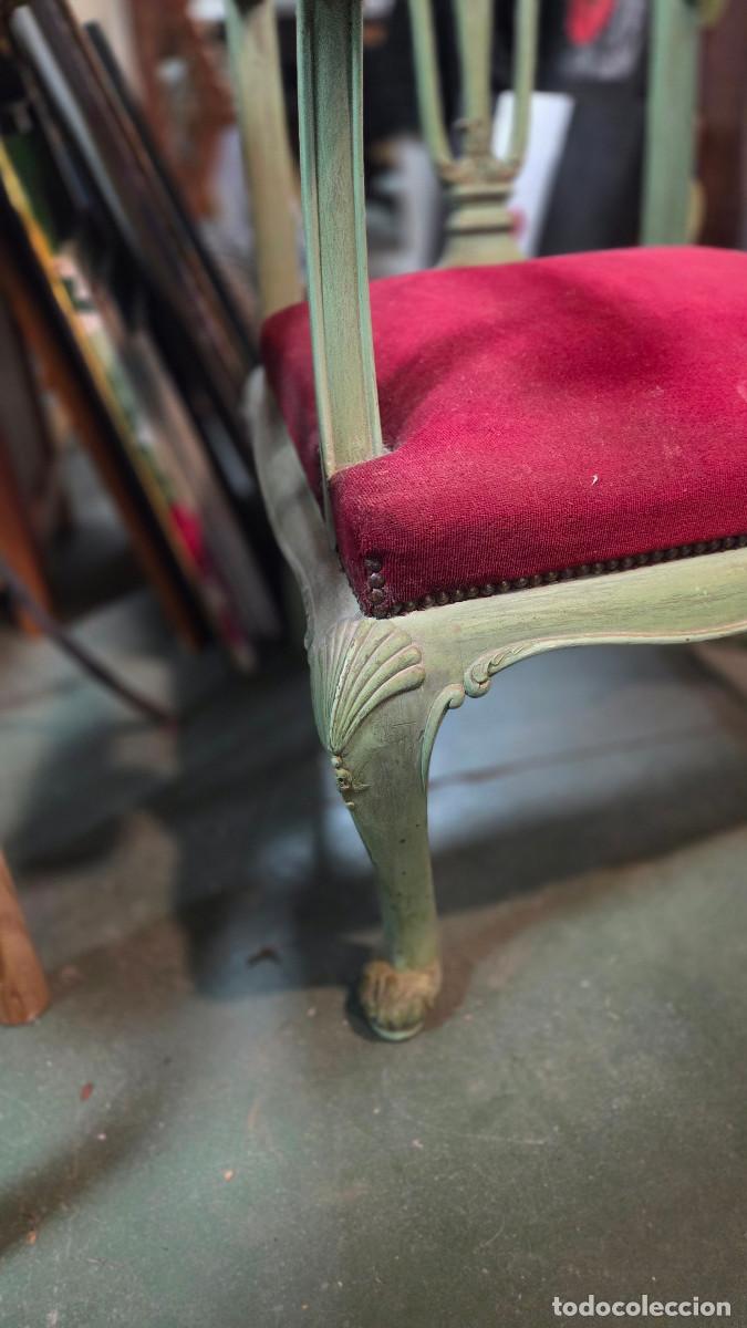 Vintage: sillon de madera antiguo - Foto 7