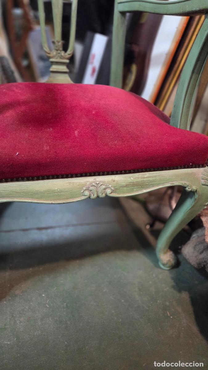 Vintage: sillon de madera antiguo - Foto 8