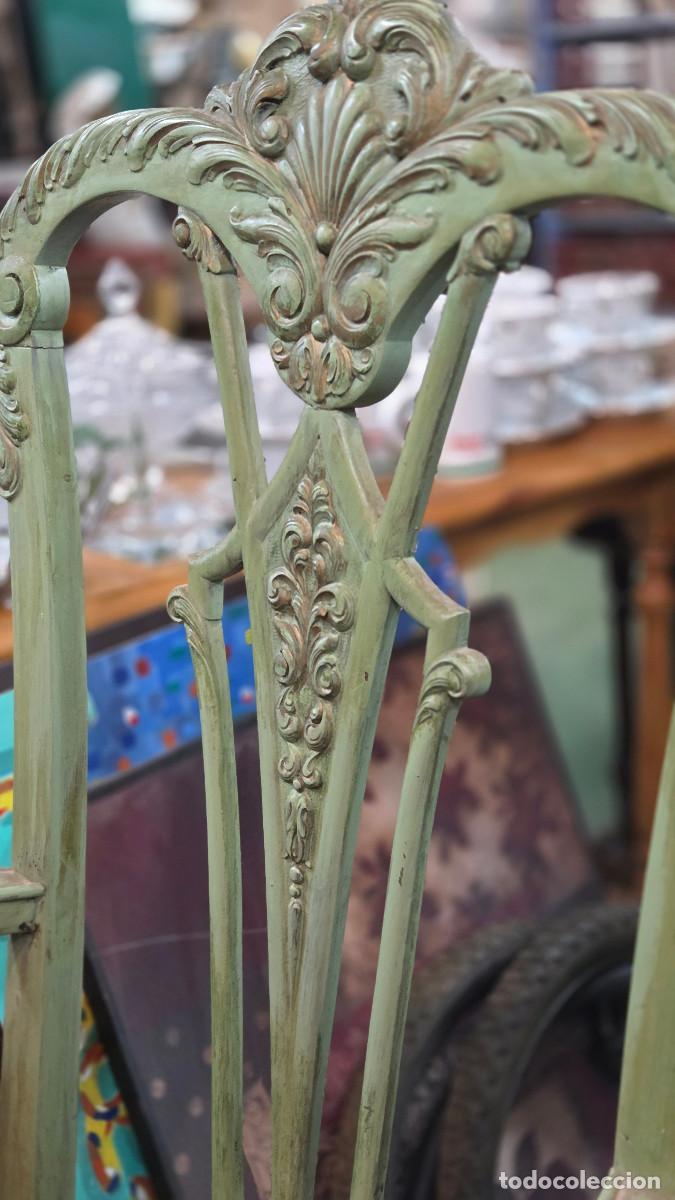 Vintage: sillon de madera antiguo - Foto 11
