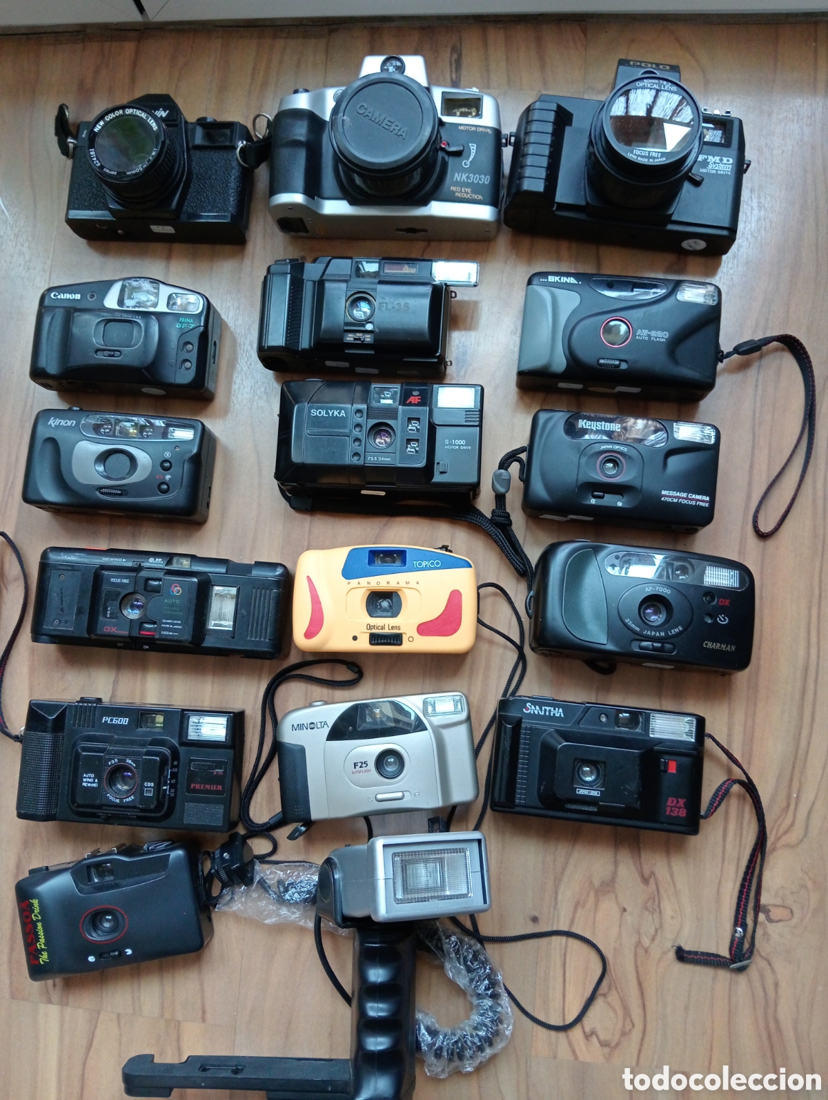 Vintage: Lote c&aacute;maras anal&oacute;gicas