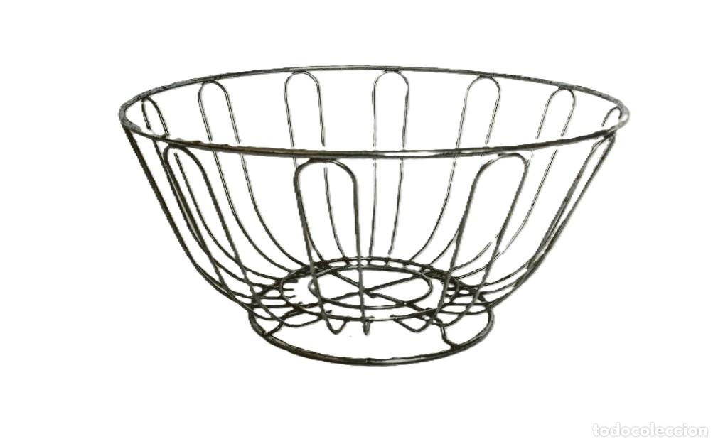 Vintage: Frutero de Alambre Vintage &ndash; 25&times;10 cm &ndash; Metal Wire Fruit Bowl