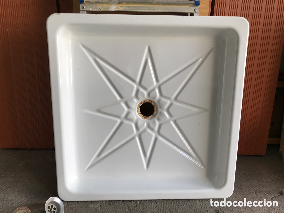 Vintage: Plato ducha Vintage Estrella 60x60cm