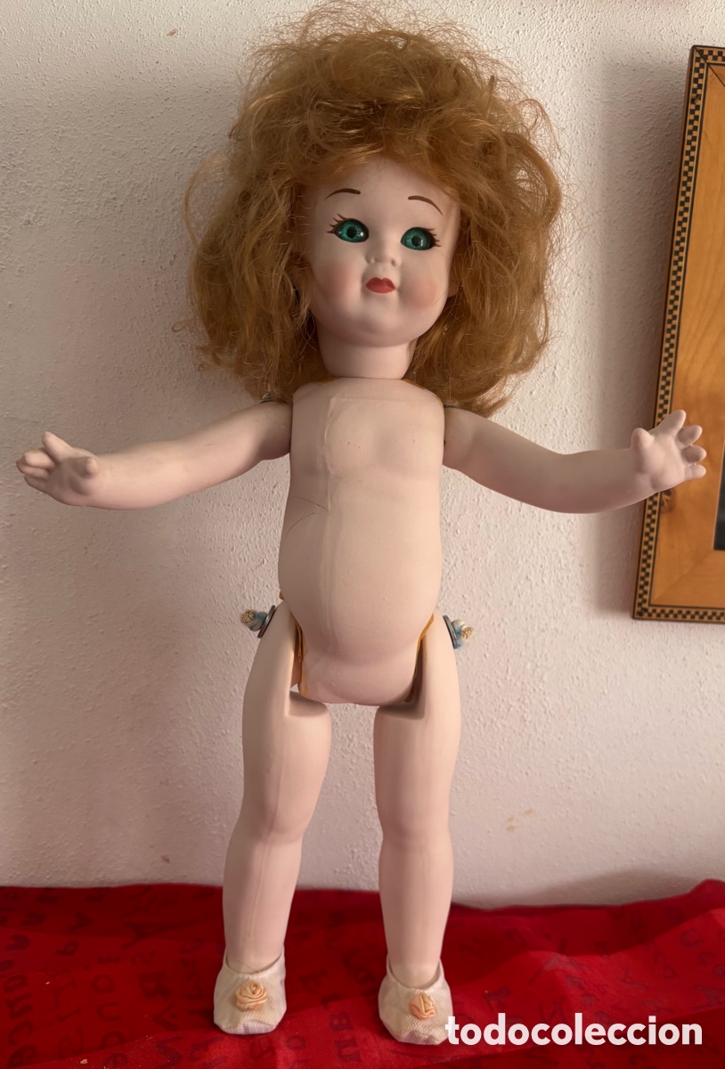 Vintage: Mu&ntilde;eca entera de porcelana - Foto 5