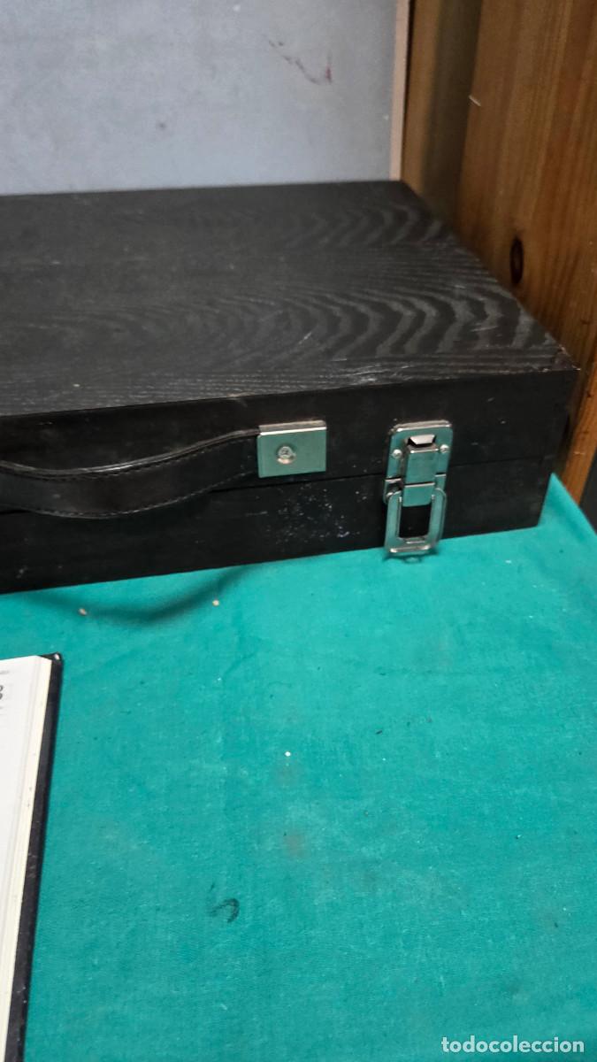 Vintage: maletin de madera de pintura - Foto 2