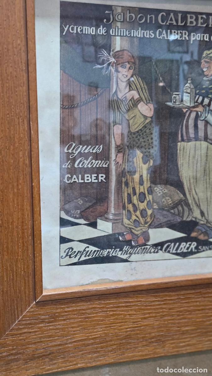 Vintage: cuadro con cartel antiguo - Foto 2