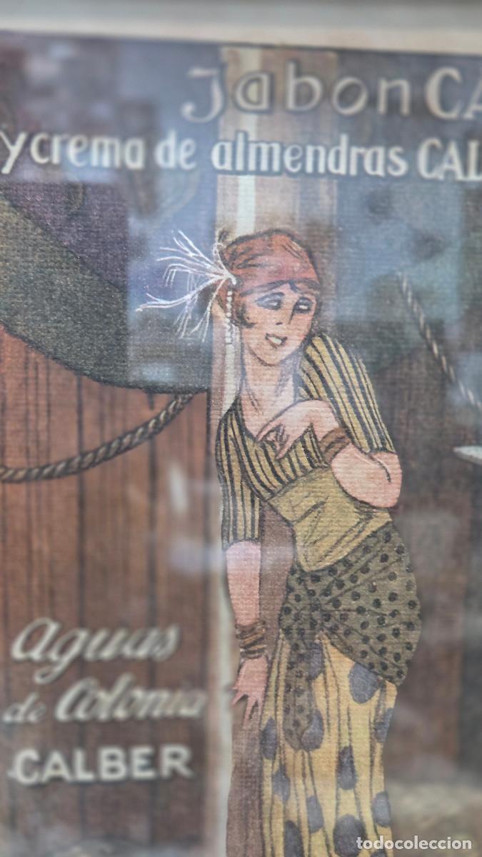 Vintage: cuadro con cartel antiguo - Foto 3