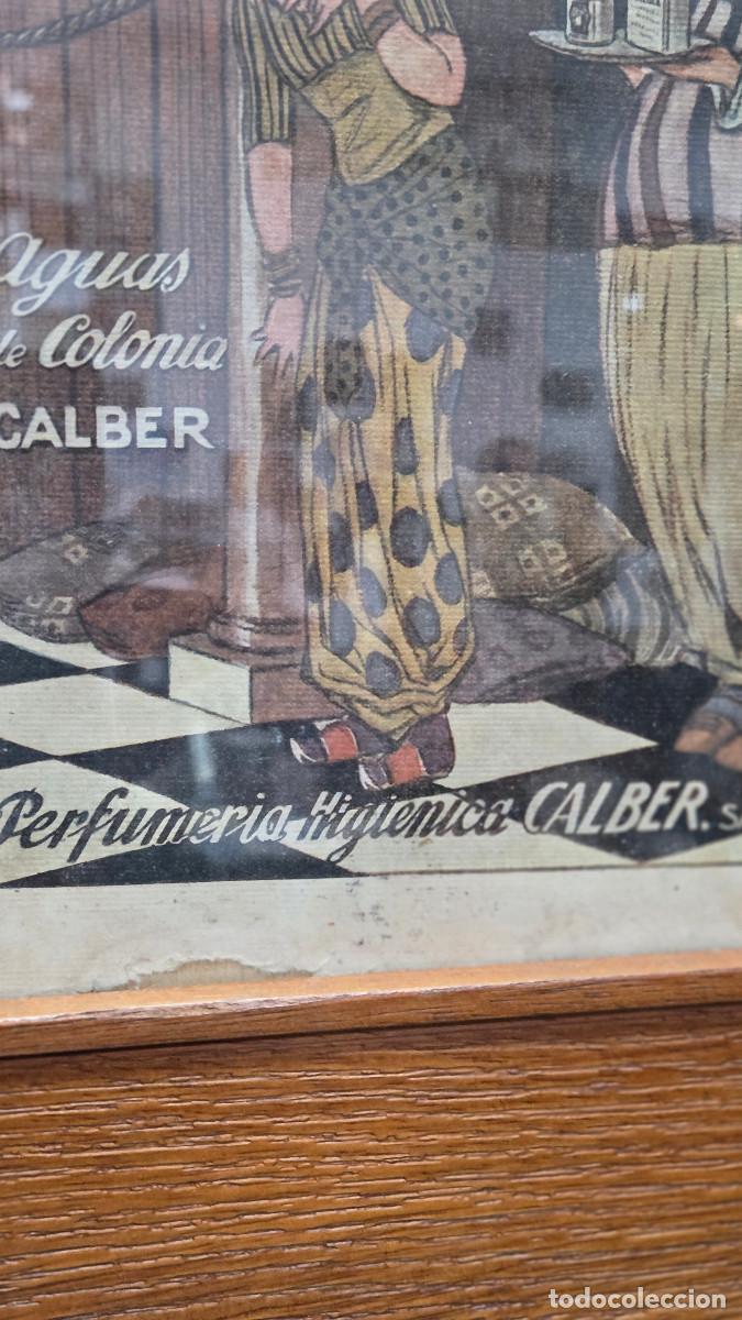 Vintage: cuadro con cartel antiguo - Foto 4