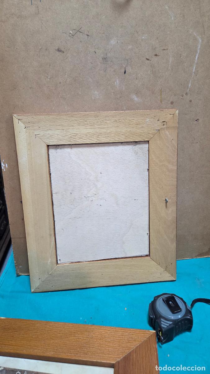 Vintage: cuadro con cartel antiguo - Foto 4