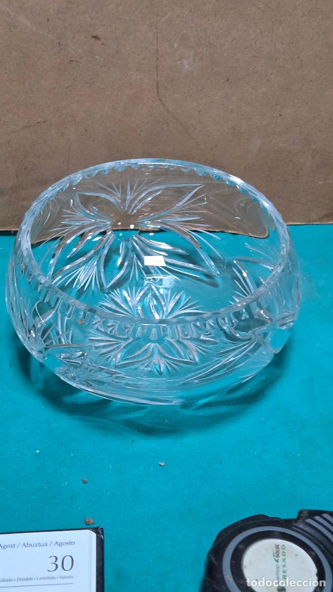 Vintage: centro de cristal de roca