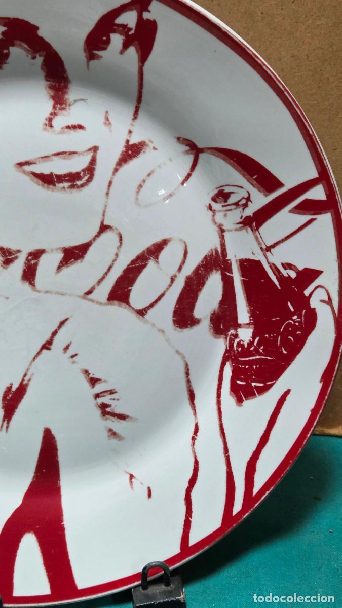 Vintage: plato de porcelana de la coca cola - Foto 3
