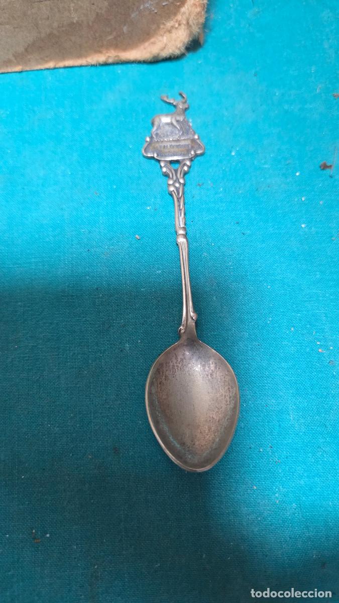 Vintage: cucharilla coleccionable de alpaca