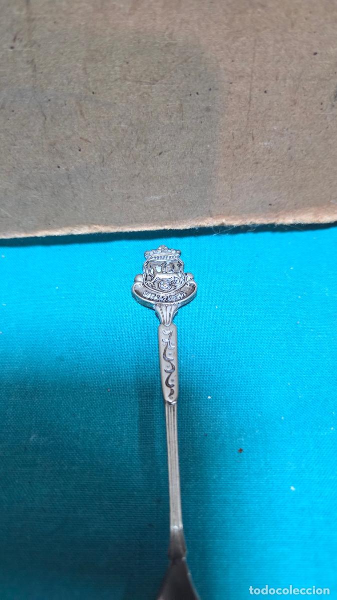 Vintage: cucharilla coleccionable de alpaca - Foto 2