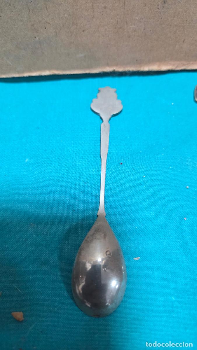 Vintage: cucharilla coleccionable de alpaca - Foto 4