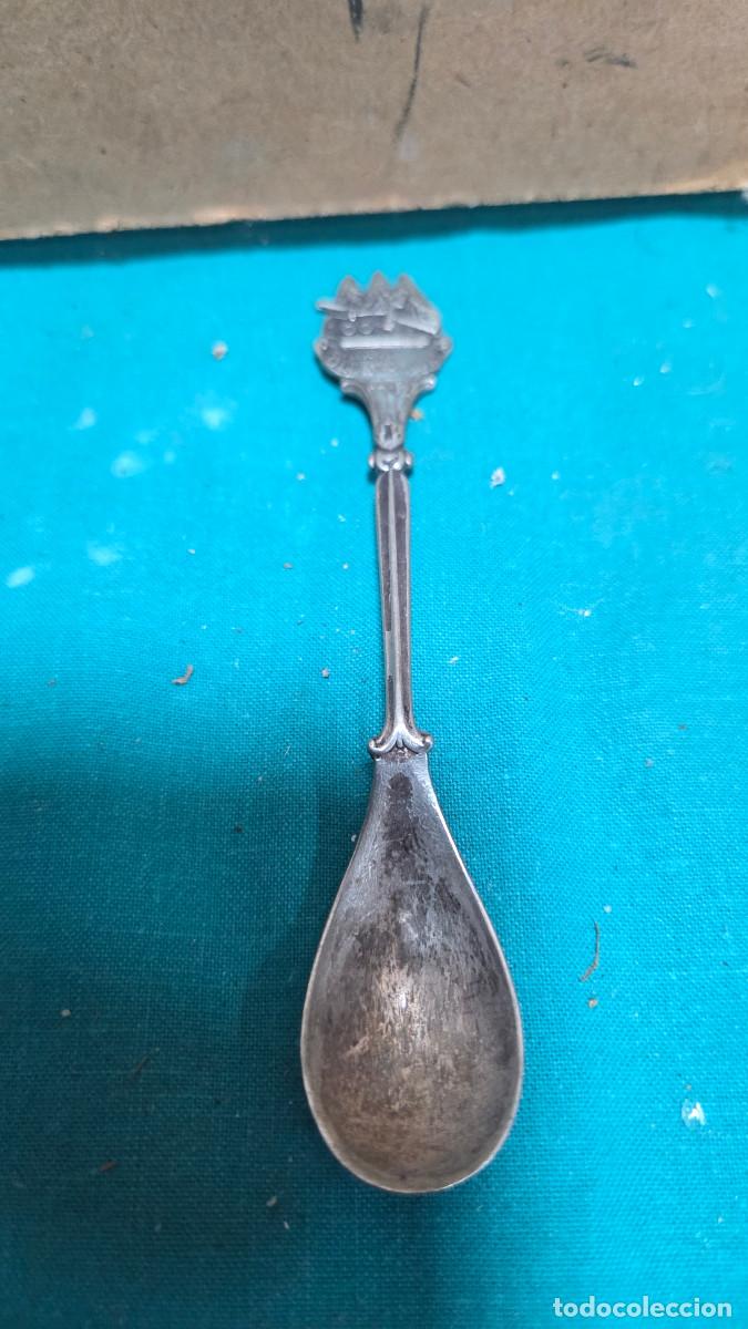 Vintage: cucharilla coleccionable de alpaca