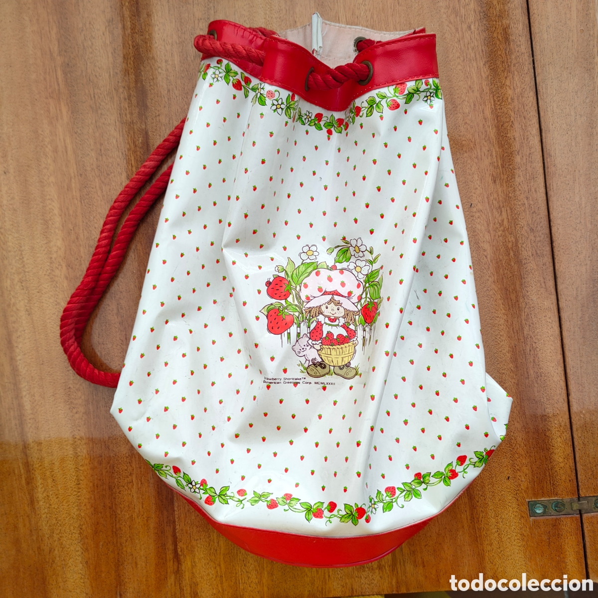 Vintage: Tarta de Fresa bolsa marinera vintage