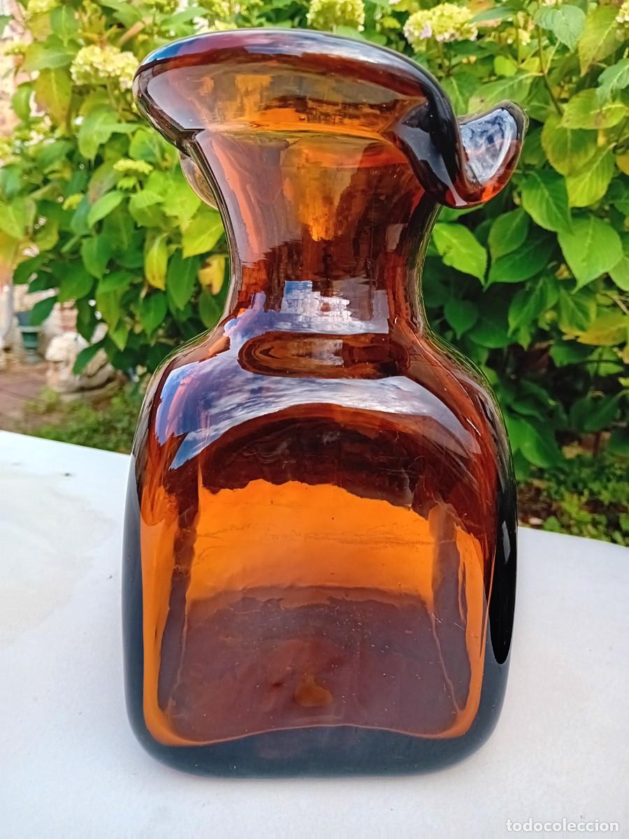 Vintage: Jarra color ambar vintage