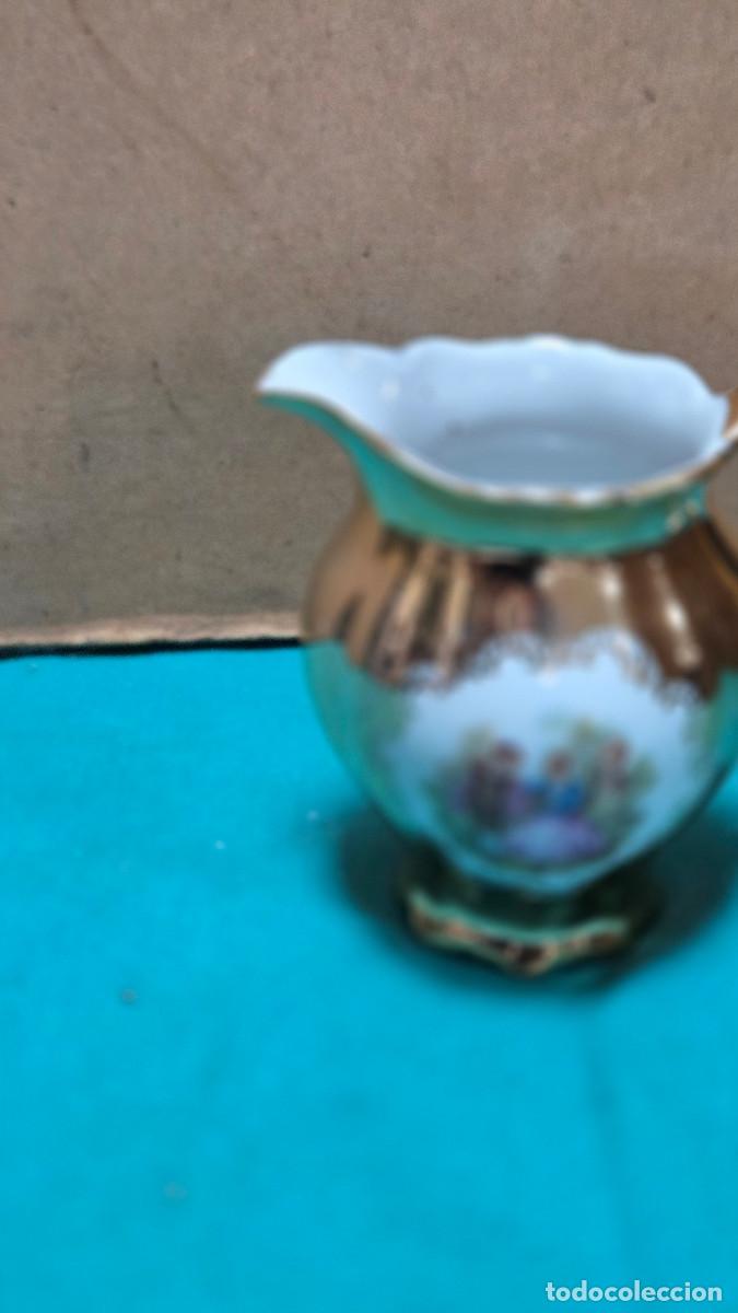 Vintage: jarra de porcelana dorada - Foto 2