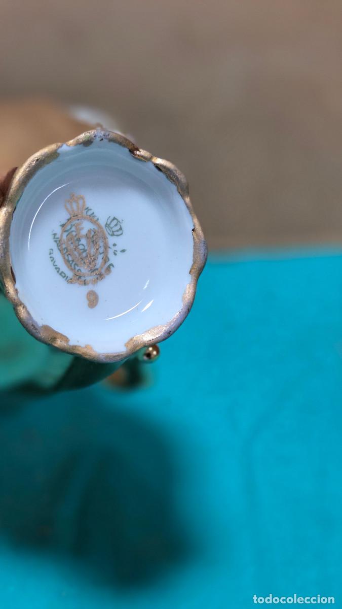 Vintage: jarra de porcelana dorada - Foto 6