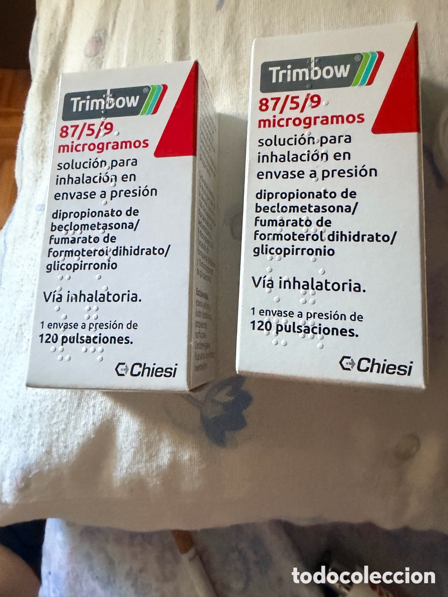 Vintage: Inhalador Tirmbow (2 unidades)