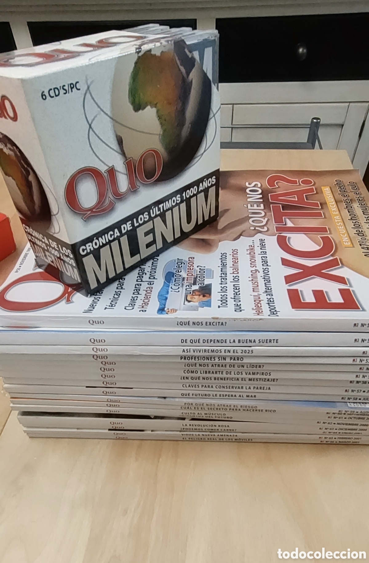 Vintage: Revistas QUO (16).A&ntilde;o 1999/2000 + cd's