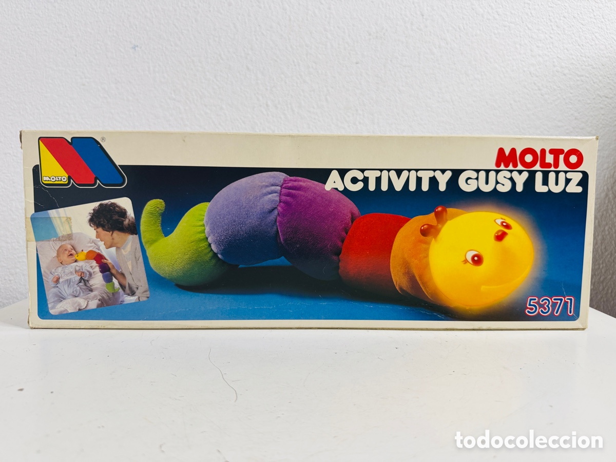 Vintage: Molto Gusy Luz Juguete 1994 en caja original Gusiluz