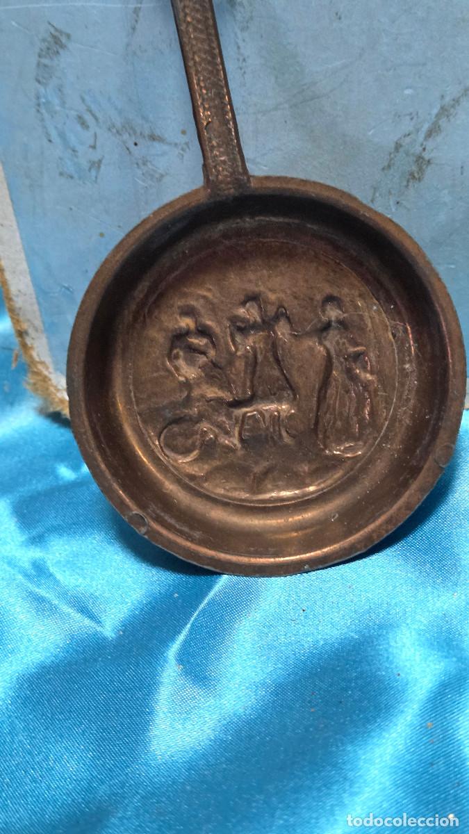 Vintage: 2 sartenes peque&ntilde;as decoracion rusticas - Foto 3