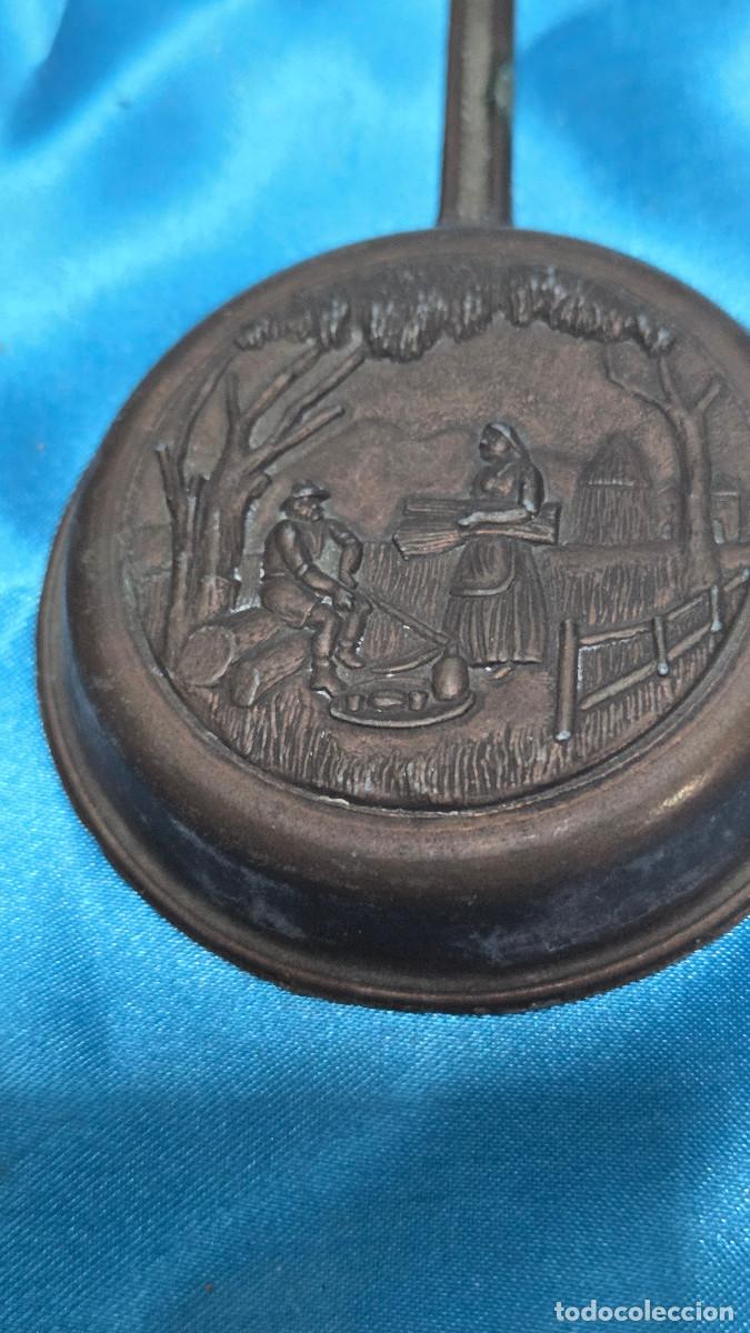 Vintage: 2 sartenes peque&ntilde;as decoracion rusticas - Foto 5