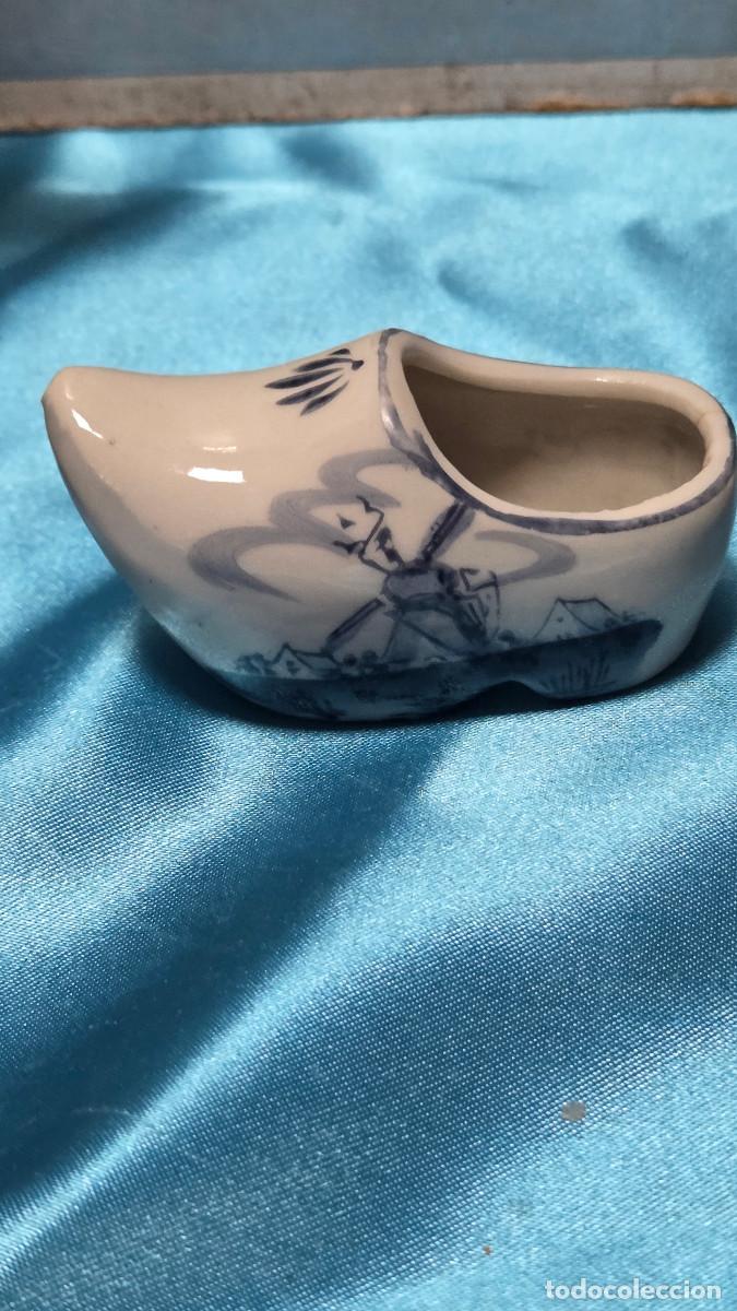 Vintage: mini zapatos de porcelana