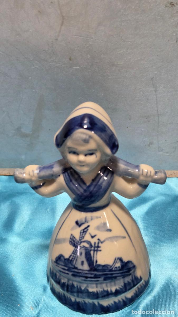 Vintage: figura de porcelana holandesa