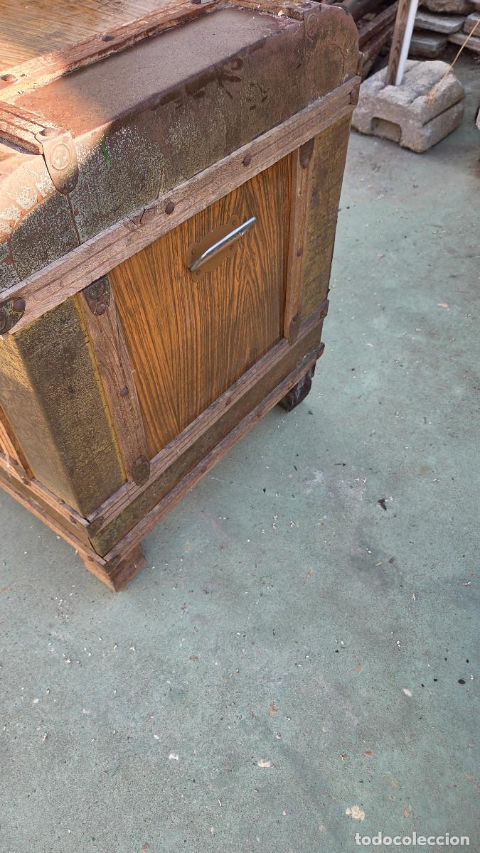 Vintage: baul de chapa y madera vintage - Foto 5