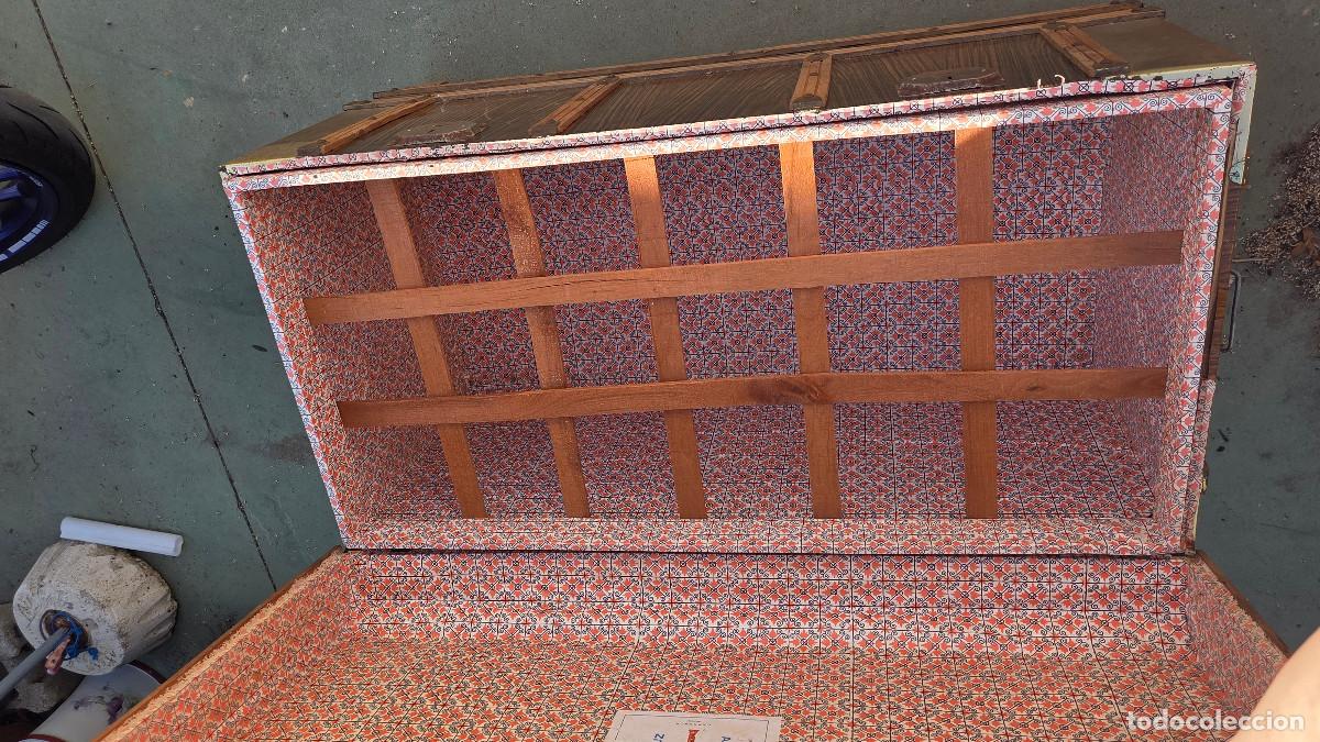 Vintage: baul de chapa y madera vintage - Foto 7
